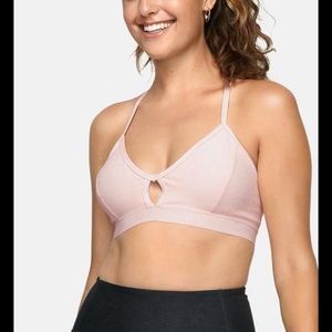 Outdoor Voices Steeplechase Bra Rose Quartz Size S